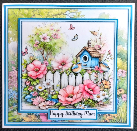 Whimsical Garden - Mini Kit 6x6 by Linda Short