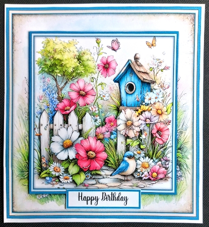 Whimsical Garden - Mini Kit 6x6 by Linda Short
