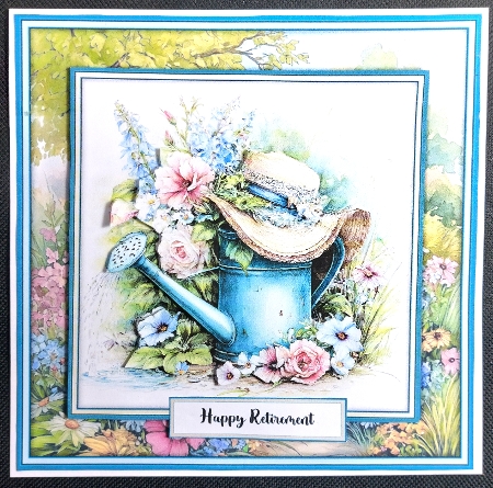 Watering Can - Mini Kit 6x6 by Linda Short