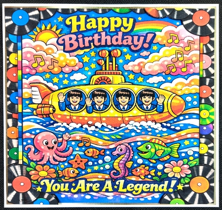 happy birthday youre a legend by Linda Short