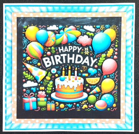 Birthday 7x7 unisex card set by Linda Short