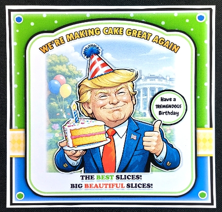 Trump Cake Mini Kit by Linda Short