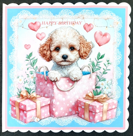 Poodle bag 2  by Linda Short