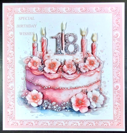 18th Birthday cakes by Linda Short