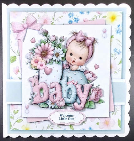 Baby Girl Garden by Linda Short