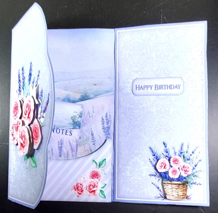 Roses and Lavender - Folio Card Kit by Linda Short