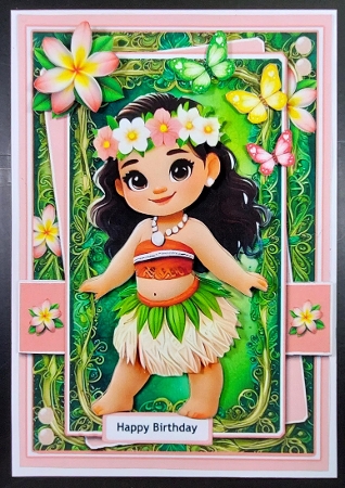 5x7 ~ Mona Birthday Wishes by Linda Short