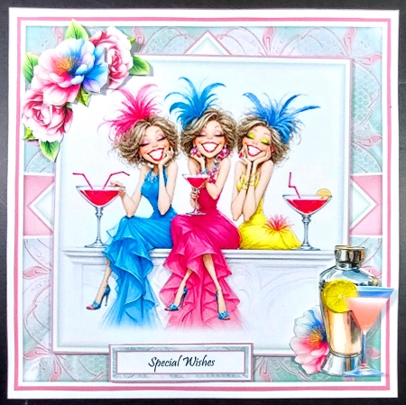 Cocktail Hour Mini Page Kit by Linda Short