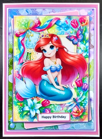5x7 ~ Fairy Tale Wishes Ariel by Linda Short