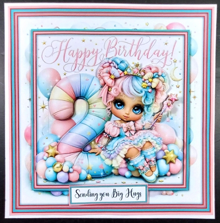 Birthday Magic 1-5 Years - Mini Kit 6x6 by Linda Short
