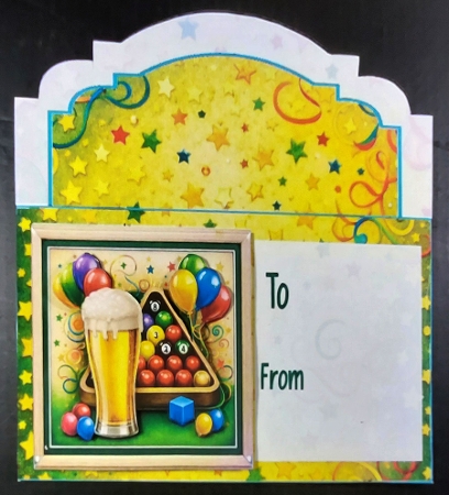 Snooker money wallet by Linda Short