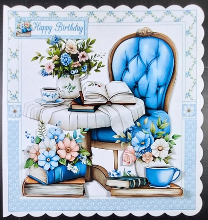 7x7 Time to read a book choice of four mini kit by Linda Short