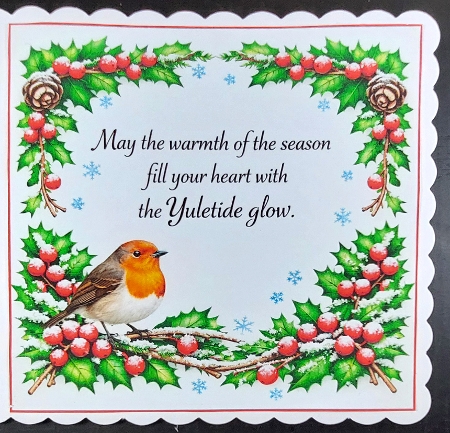 christmas robin inserts 10+ by Linda Short