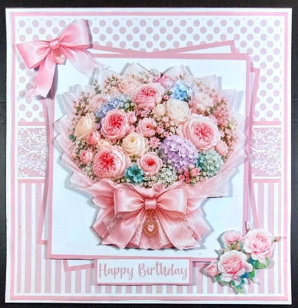 Beautiful Bouquet Mini Kit 7x7 (5) by Linda Short