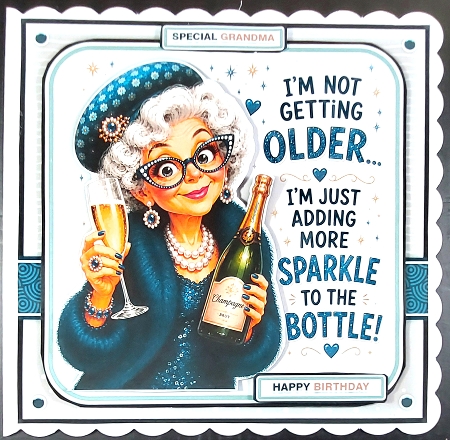 Sparkle To The Bottle Mini Kit by Linda Short