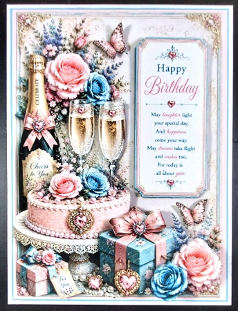 Champagne Birthday  by Linda Short