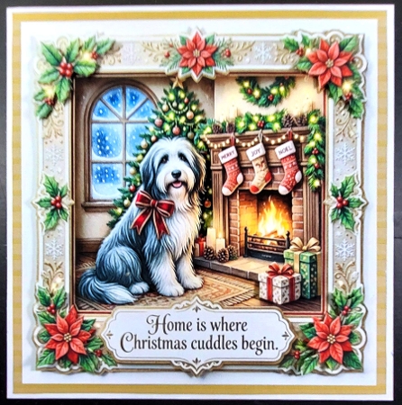 Christmas cuddles 1 by Linda Short