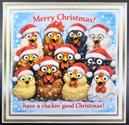 chickens christmas Featured Gallery Photo