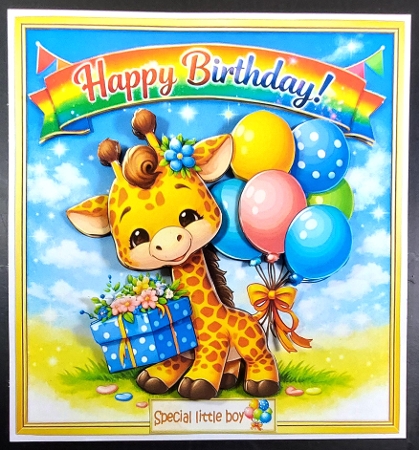 Giraffe brings birthday fun by Linda Short