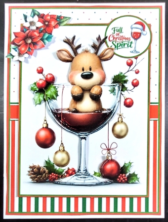 Full Of Christmas Spirit 2 Mini Page Kit by Linda Short