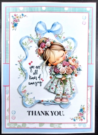 5x7 ~ You Are Amazing 2 by Linda Short