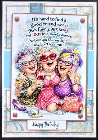 5x7 ~ A Good Friend . . .  by Linda Short