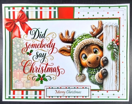 Did Somebody Say Christmas Mini Kit by Linda Short