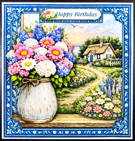 Cottage Flowers by Linda Short
