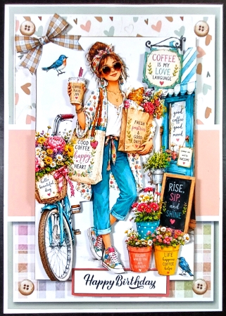 5x7 ~ Coffee Is My Love Language by Linda Short