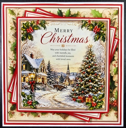 Vintage Christmas 1 - Mini Kit 6x6 by Linda Short