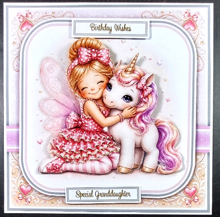Unicorn Cuddles Mini Kit by Linda Short