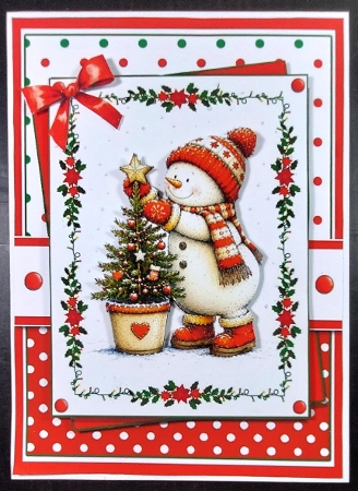 Set Of 3 ~ Christmas Cards by Linda Short
