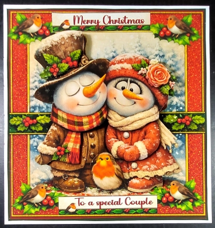 Festive love and snow by Linda Short