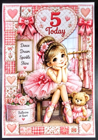 5 today ballerina by Linda Short