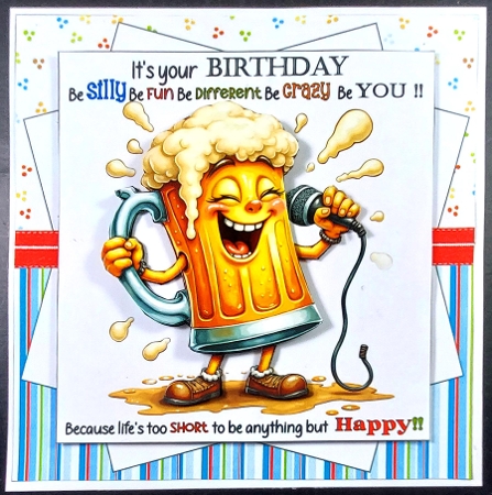 cup1466837_1209 - 7x7 Fun birthday beer choice of four mini kit