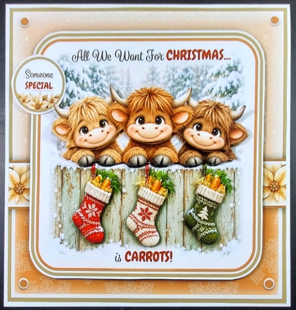 Christmas Carrots Mini Kit by Linda Short