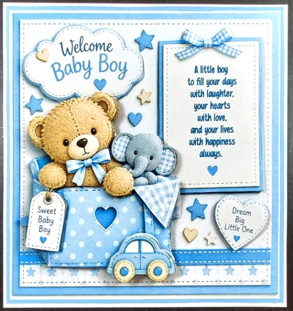 Welcome baby boy by Linda Short