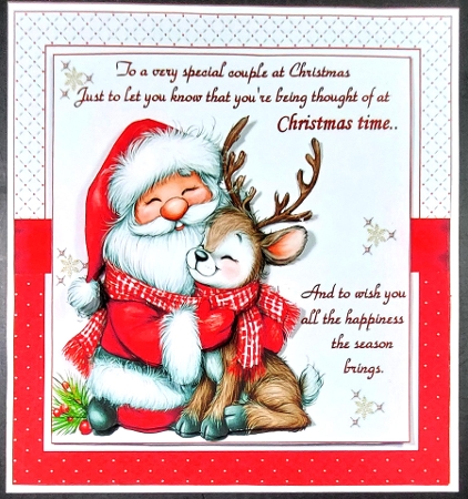 7x7 Special couple Christmas choice of four mini kit by Linda Short