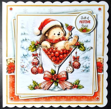 Hedge Hog Cocktail Mini Kit by Linda Short