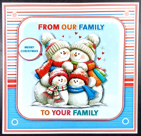 Snowman family by Linda Short