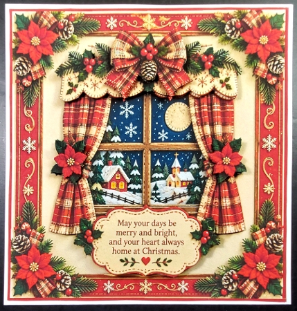 A Christmas window by Linda Short