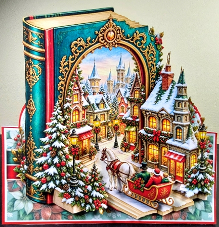 Christmas Book 2 Tent Card Mini Kit by Linda Short