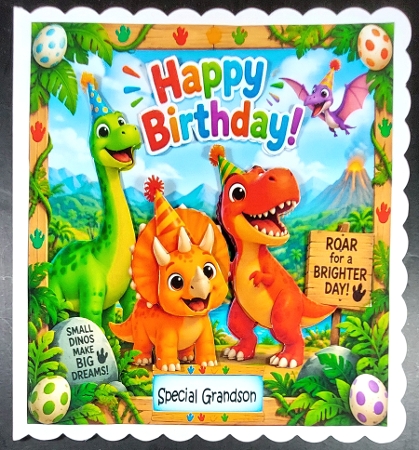 Birthday Dinosaurs by Linda Short
