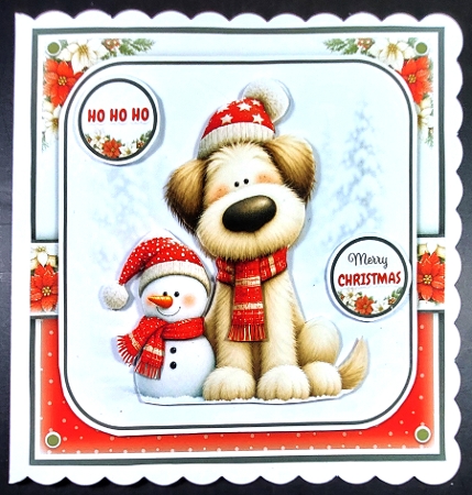 Snowman Pup Mini Kit by Linda Short