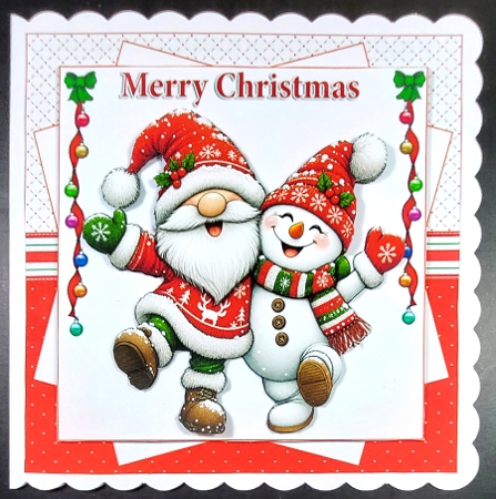 7x7 Santa Christmas wishes choice of four mini kit by Linda Short