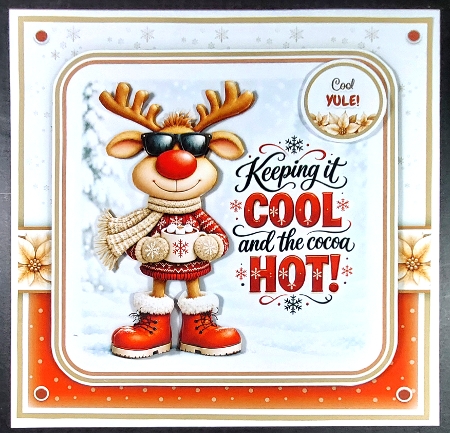 Cool Rudolf Mini Kit by Linda Short