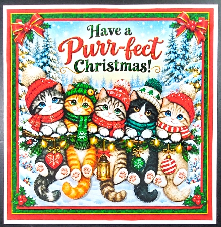 Purrfect Christmas Mini Kit by Linda Short