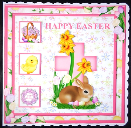 Easter Topper & Decoupage by Linda Short
