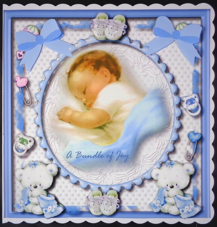 8x8 Mini Kit Baby Boys Gift Set  by Linda Short