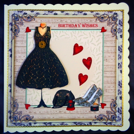 Black & Red Fashion Mini Kit by Linda Short